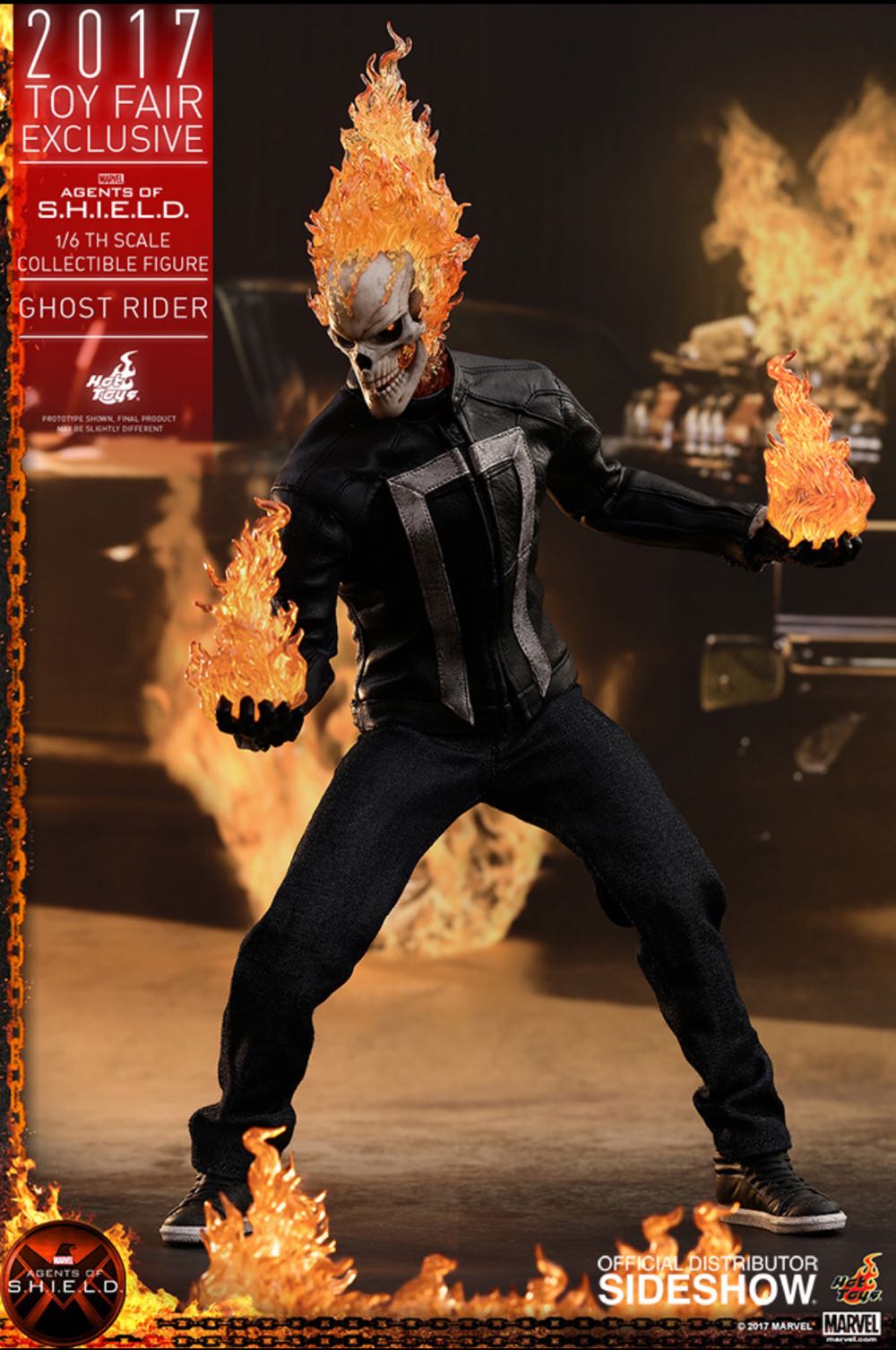 Ghost Rider - Hot Toys (Agents Of S.H.I.E.L.D.) action figure collectible [Barcode 4897011183114] - Main Image 3