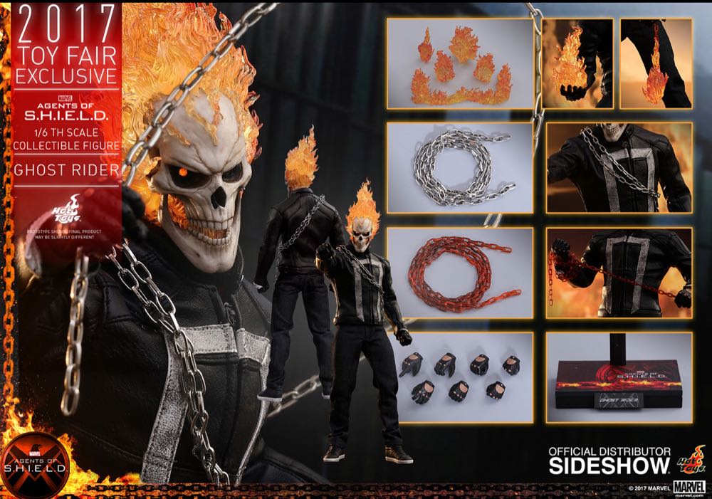 Ghost Rider - Hot Toys (Agents Of S.H.I.E.L.D.) action figure collectible [Barcode 4897011183114] - Main Image 4