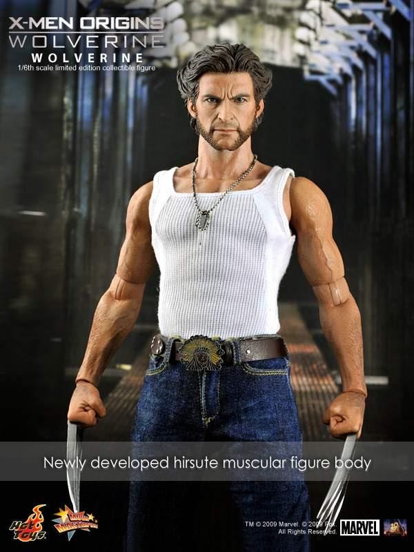 X-Men Origins Wolverine - Hot Toys (Movie Masterpiece Series) action figure collectible [Barcode 4897011172729] - Main Image 3