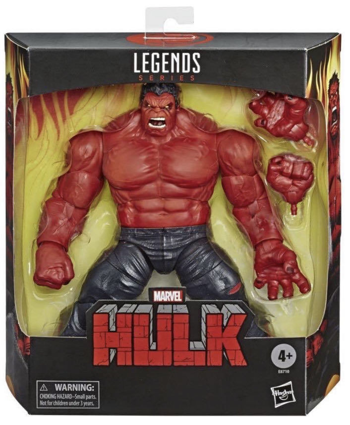 Red Hulk - Hasbro (Marvel Legends) action figure collectible - Main Image 1