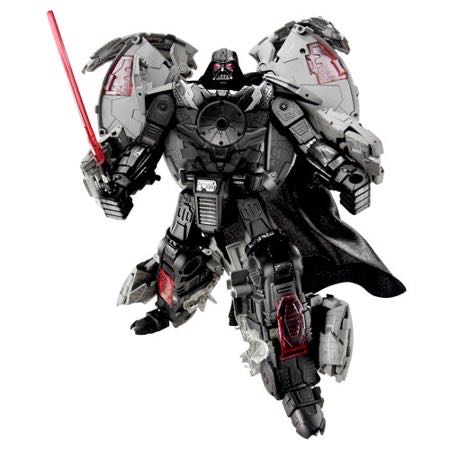 Darth Vader / Death Star - Hasbro (Transformers Crossovers) action figure collectible [Barcode 5010994257873] - Main Image 2