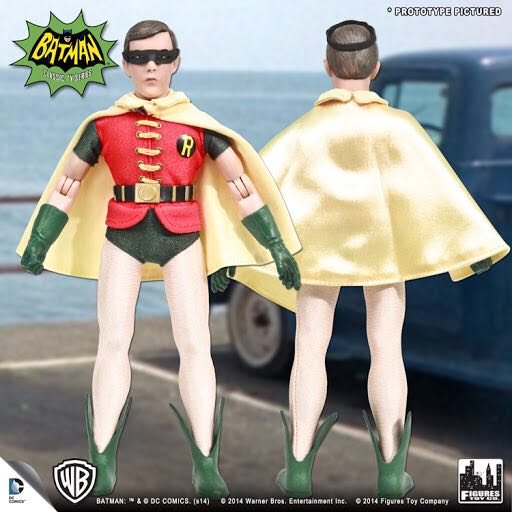 Robin Batman Classic TV Series 8” - Figures Toy Company (Batman Classic TV Series 8 Inch Action Figures Series 1) action figure collectible - Main Image 3