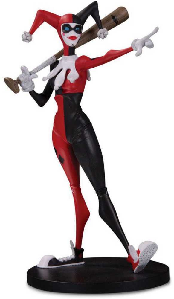 Batman - DC Artist Alley - Harley Quinn - Hainanu “nooligan” Saulque - DC Collectibles action figure collectible [Barcode 761941350578] - Main Image 3