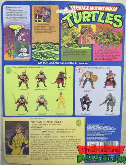 April O’Neil Playmates  - Playmates (Teenage Mutant Ninja Turtles) action figure collectible - Main Image 2