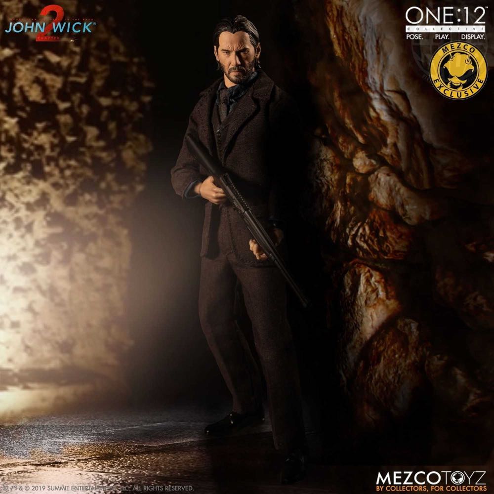 Mezco One:12 (Film) - John Wick - Mezco Toyz - One:12 Collective (John Wick Chapter 2) action figure collectible [Barcode 696198772203] - Main Image 3