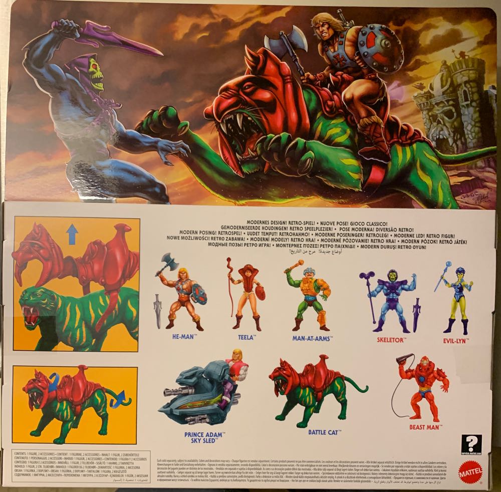 Battle Cat - Mattel (Masters Of The Universe) action figure collectible [Barcode 887961874907] - Main Image 2