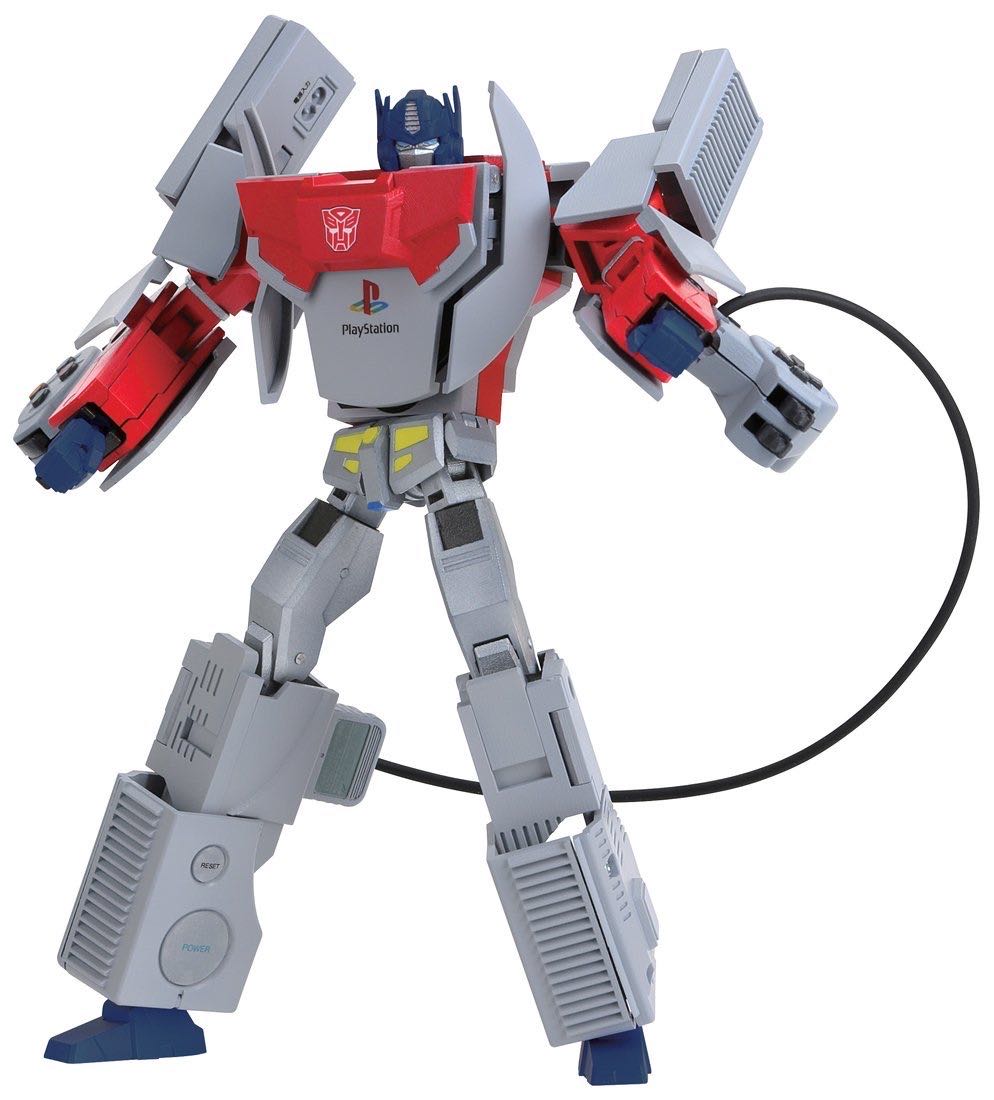 PlayStation Optimus Prime - Takara Tomy (Transformers Crossovers) action figure collectible [Barcode 4904790820878] - Main Image 2