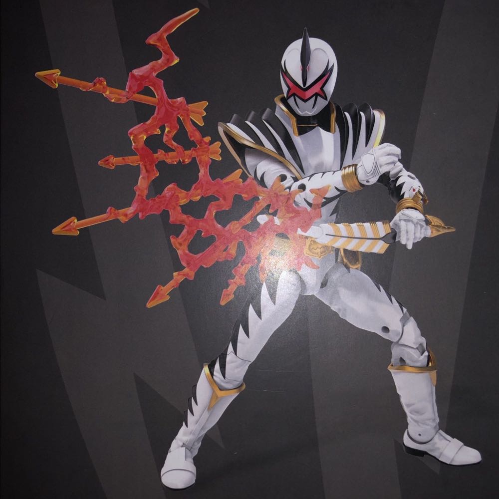 Mighty Morphin Power Rangers Lightning Collection Dino Thunder White Ranger - Hasbro (Power Rangers Lightning Collection) action figure collectible [Barcode 5010993704194] - Main Image 2
