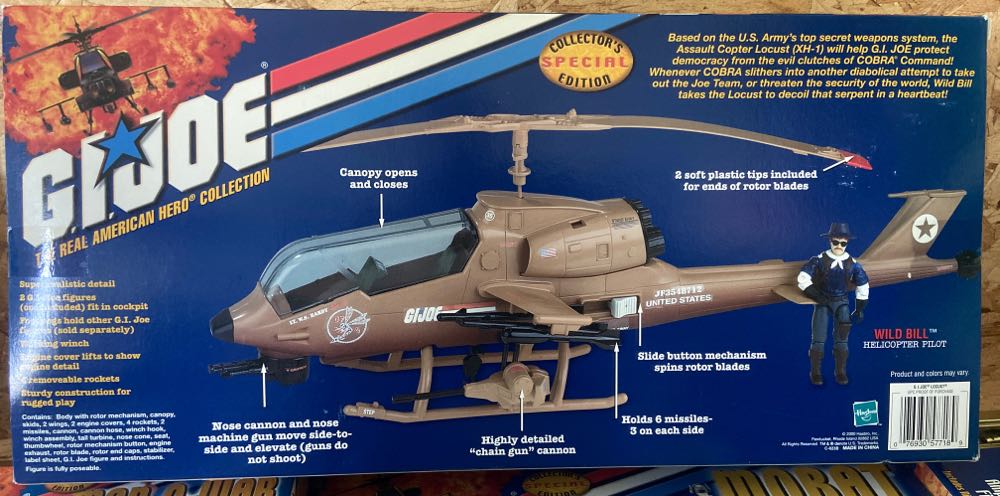 Locust - Hasbro (G.I. Joe) action figure collectible [Barcode 076930577189] - Main Image 2