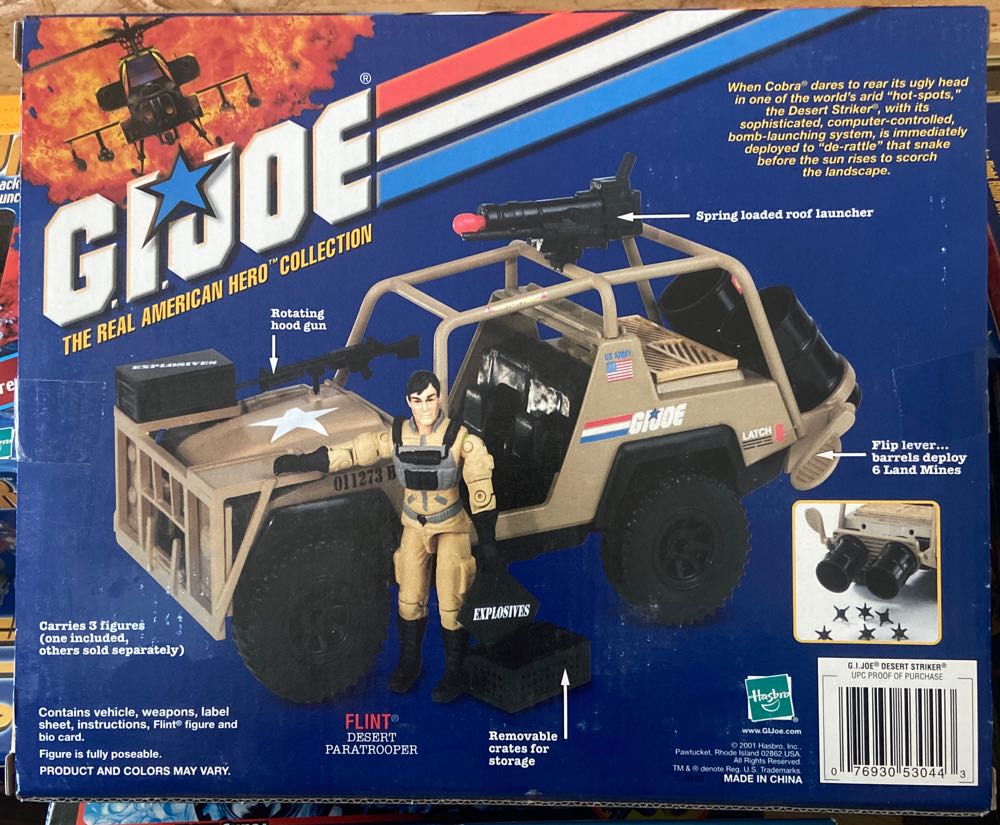 Desert Strike - Hasbro (G.I. Joe) action figure collectible [Barcode 076930530443] - Main Image 2