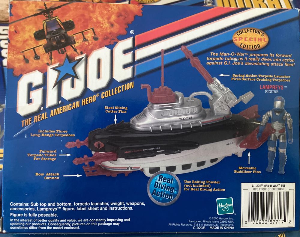 Man-o-war - Hasbro - G.I. Joe (G.I. Joe) action figure collectible [Barcode 076930577172] - Main Image 2