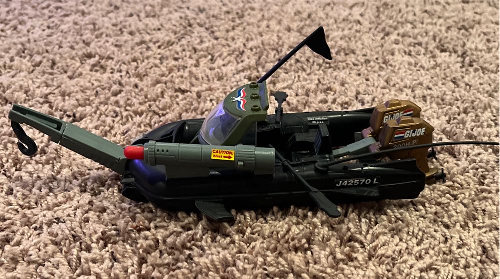 N.L.C Night Landing Craft - Hasbro (G.I. Joe 25th Anniversary) action figure collectible [Barcode 076930530450] - Main Image 3