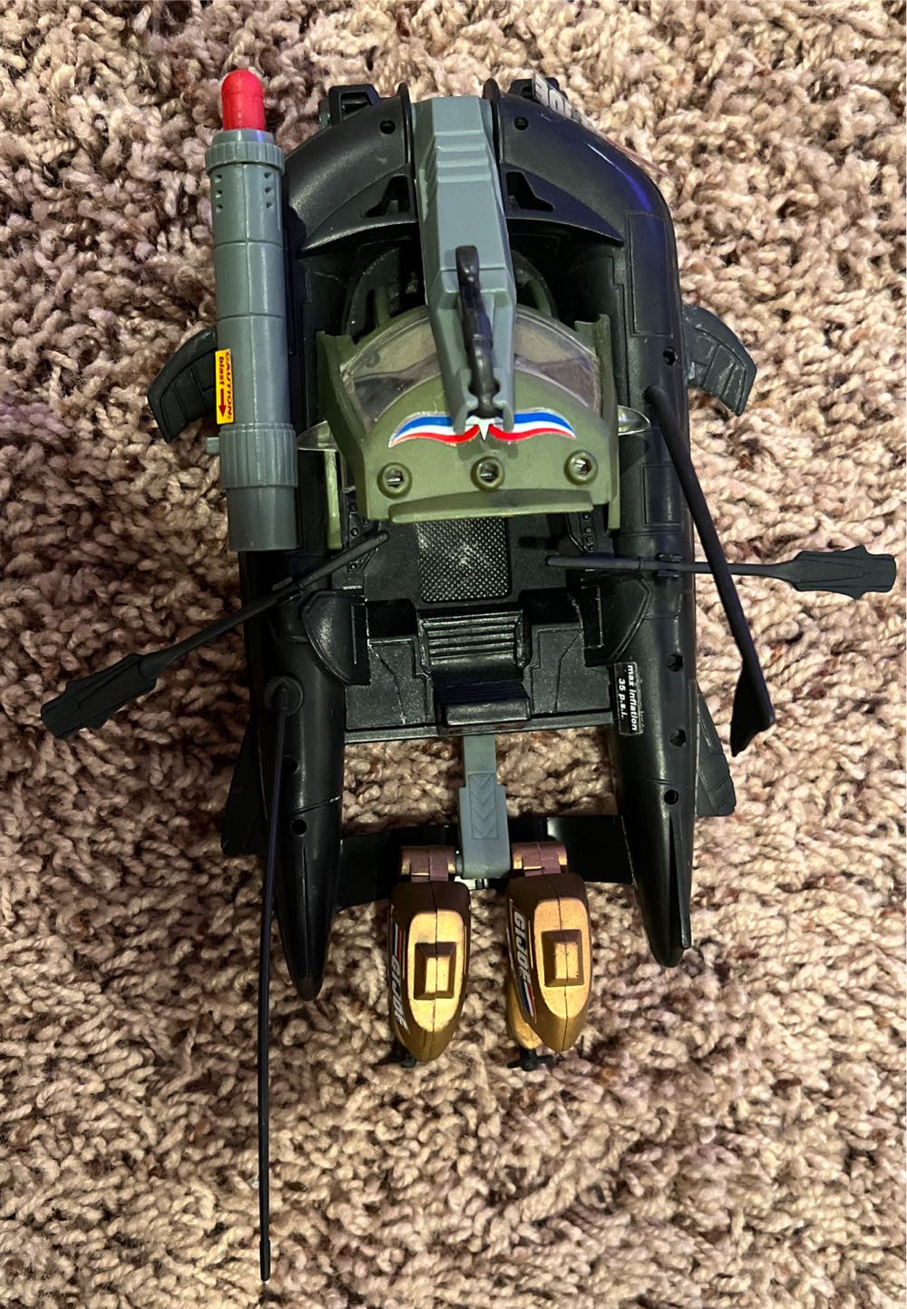 N.L.C Night Landing Craft - Hasbro (G.I. Joe 25th Anniversary) action figure collectible [Barcode 076930530450] - Main Image 4