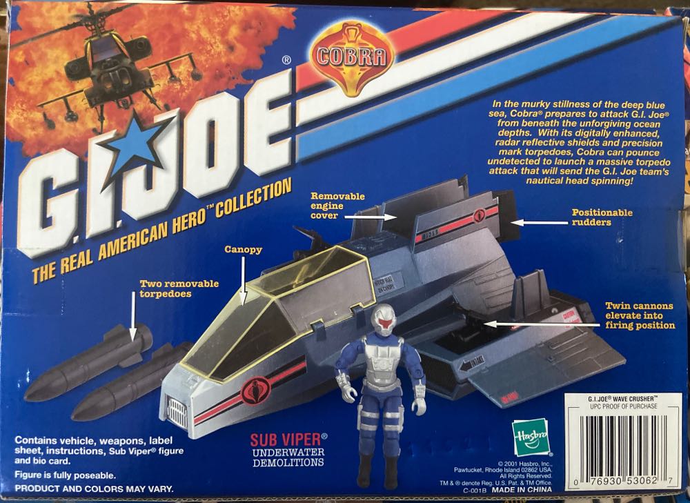 Wave Crusher - Hasbro - G.I. Joe (G. I. JOE) action figure collectible [Barcode 076930530627] - Main Image 2