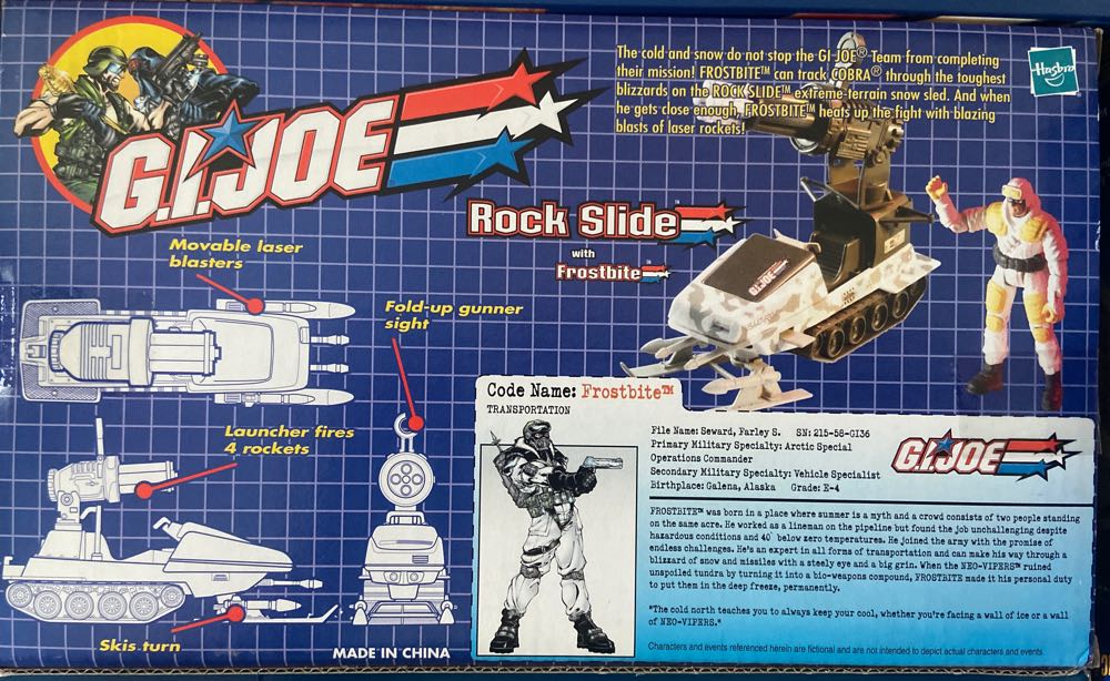 Rock Slide - Hasbro - G.I. Joe (G.I. Joe) action figure collectible [Barcode 076930531365] - Main Image 2