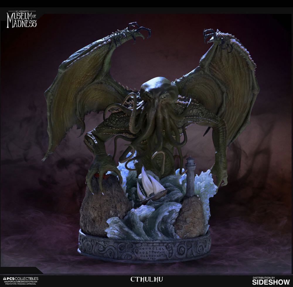 H.P. Lovecraft’s Museum Of Madness Cthulhu - PCS Collectibles (Statue) action figure collectible [Barcode 656793636478] - Main Image 2