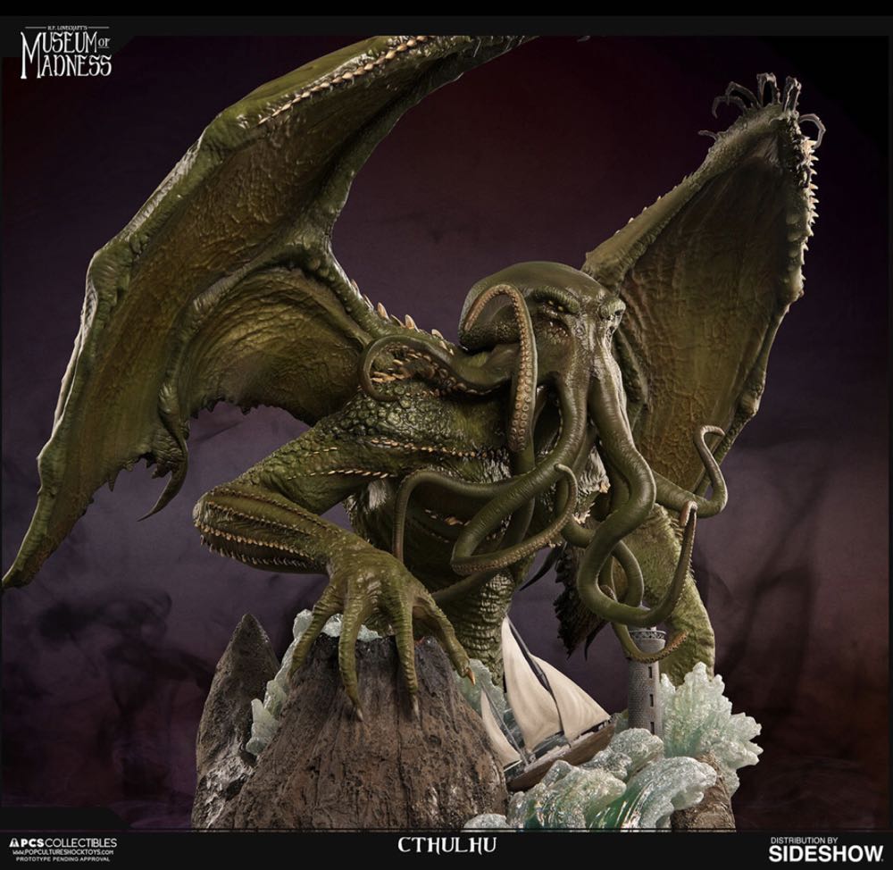 H.P. Lovecraft’s Museum Of Madness Cthulhu - PCS Collectibles (Statue) action figure collectible [Barcode 656793636478] - Main Image 4