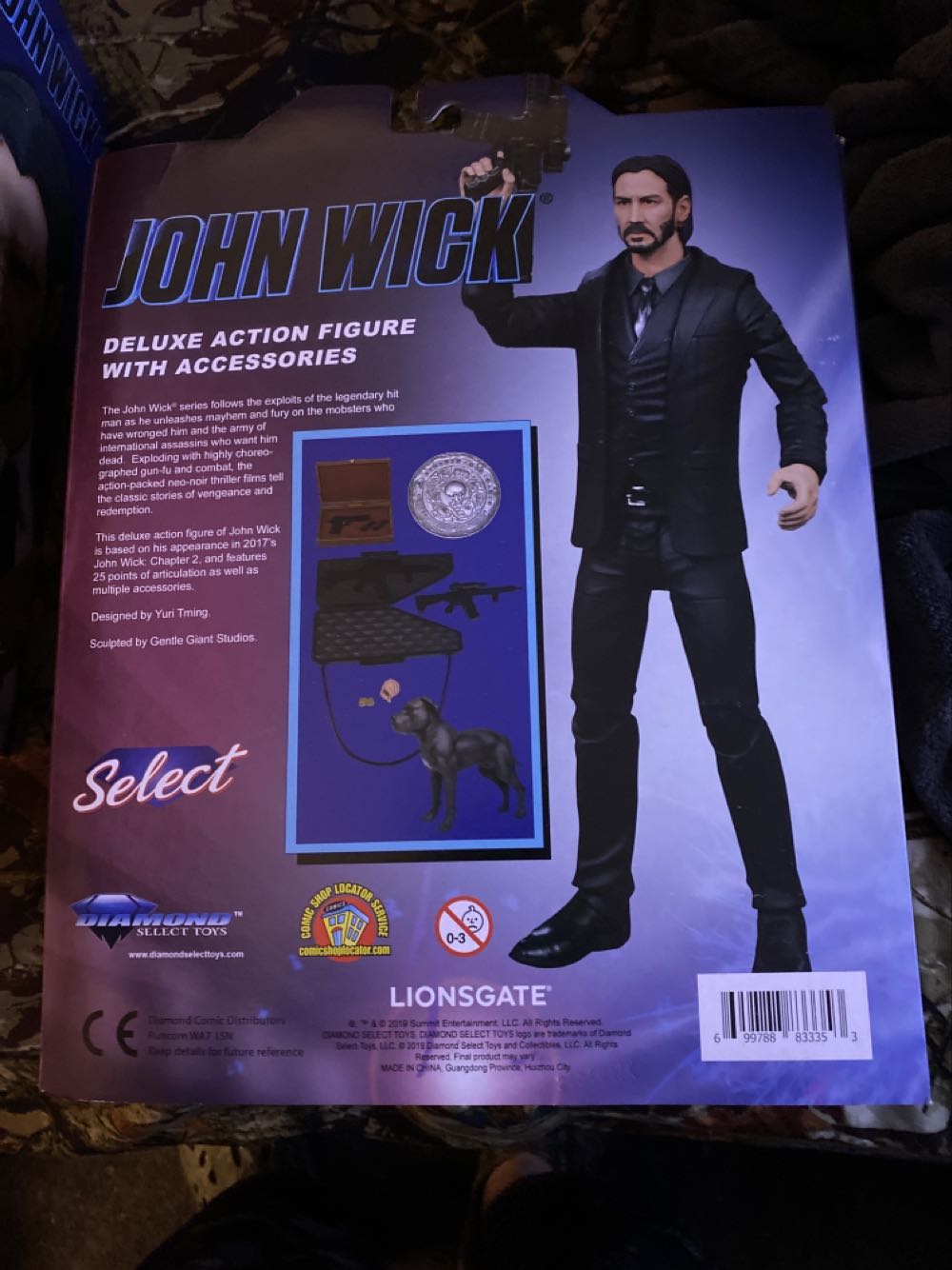 Diamond Select Toys John Wick Tactical  - Diamond Select Toys (Diamond Select Toys) action figure collectible [Barcode 699788833353] - Main Image 2