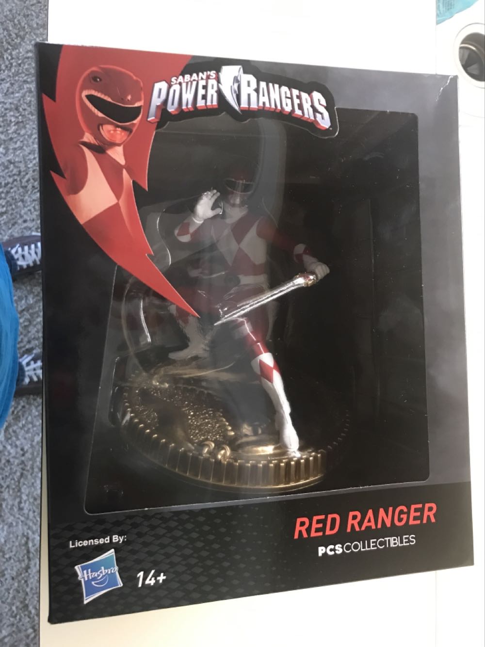Red Ranger - PCS Collectibles (Power Ranger On Power Coin) action figure collectible [Barcode 656793637246] - Main Image 1