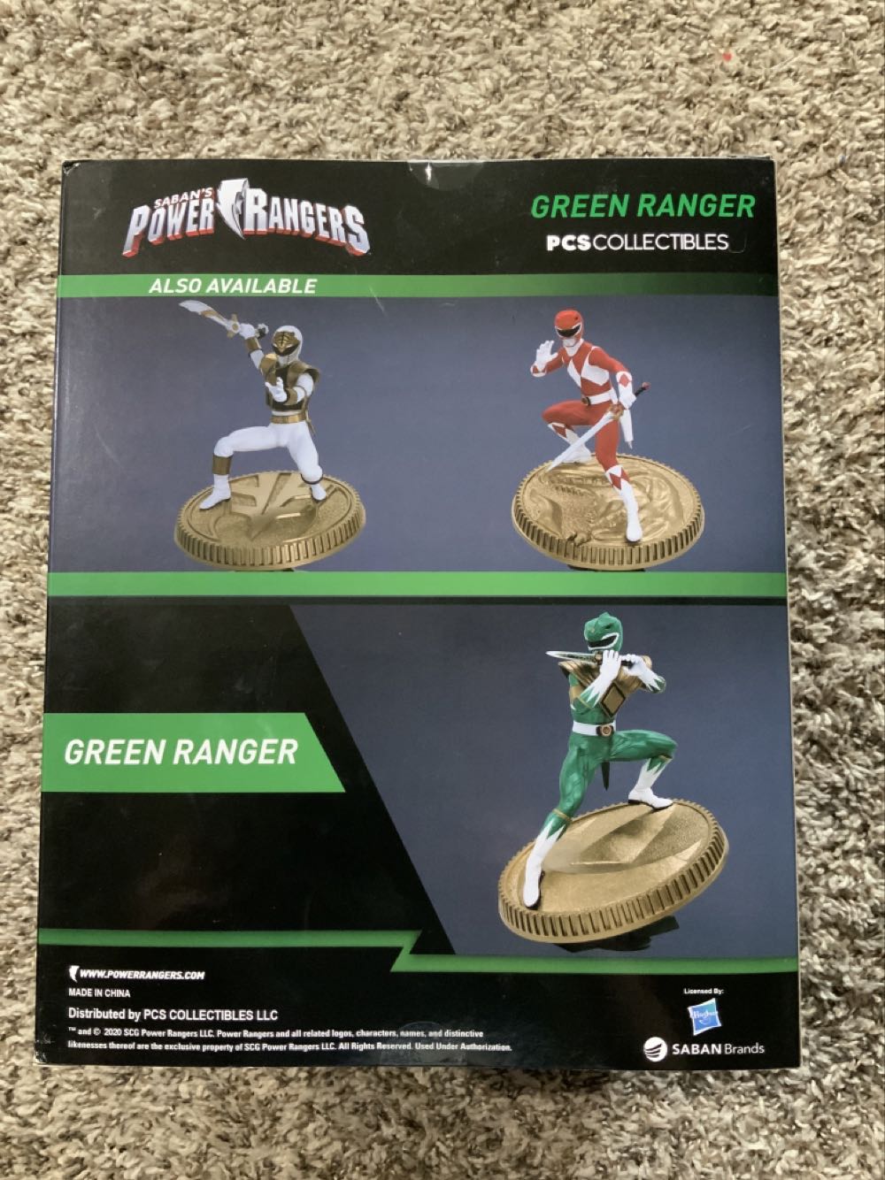 Green Ranger - PCS Collectibles (Mighty Morphin Power Rangers) action figure collectible [Barcode 656793637239] - Main Image 3
