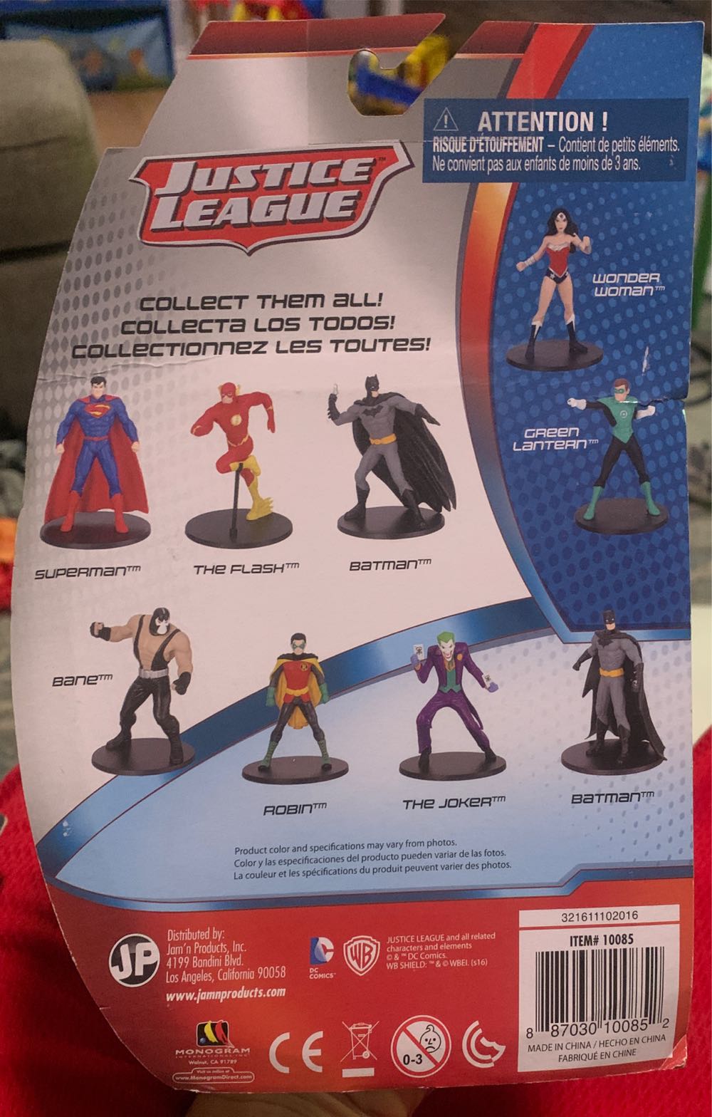 DC Comics Mongram - Justice League - The Flash - Monogram (DC Comics) action figure collectible [Barcode 887030100852] - Main Image 2