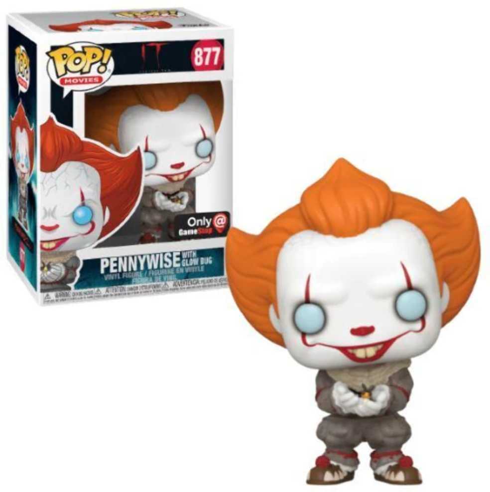 It Chapter 2 - Pennywise With Glow Bug #877 - Funko (IT) (IT (2019)) action figure collectible [Barcode 889698469173] - Main Image 2