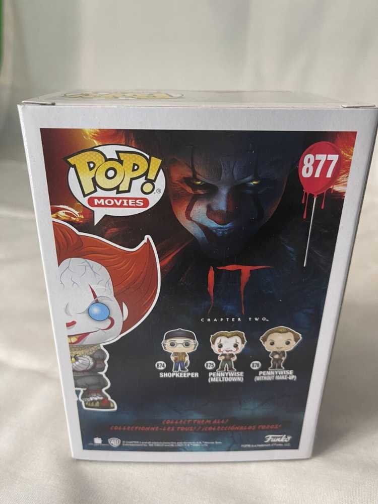 It Chapter 2 - Pennywise With Glow Bug #877 - Funko (IT) (IT (2019)) action figure collectible [Barcode 889698469173] - Main Image 4