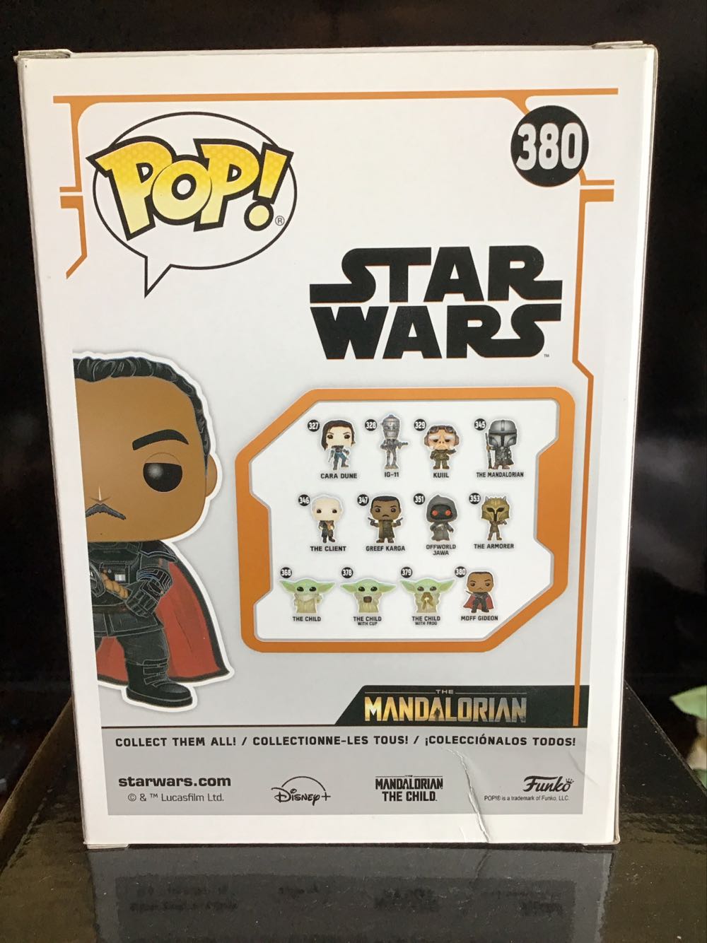 Star Wars: Moff Gideon #380 - Funko (Star Wars) action figure collectible [Barcode 889698487399] - Main Image 3