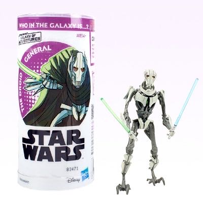 General Grevious - Disney/ Hasbro (Galaxy of Adventure 3.75” 2018- 2019) action figure collectible [Barcode 630509831531] - Main Image 2