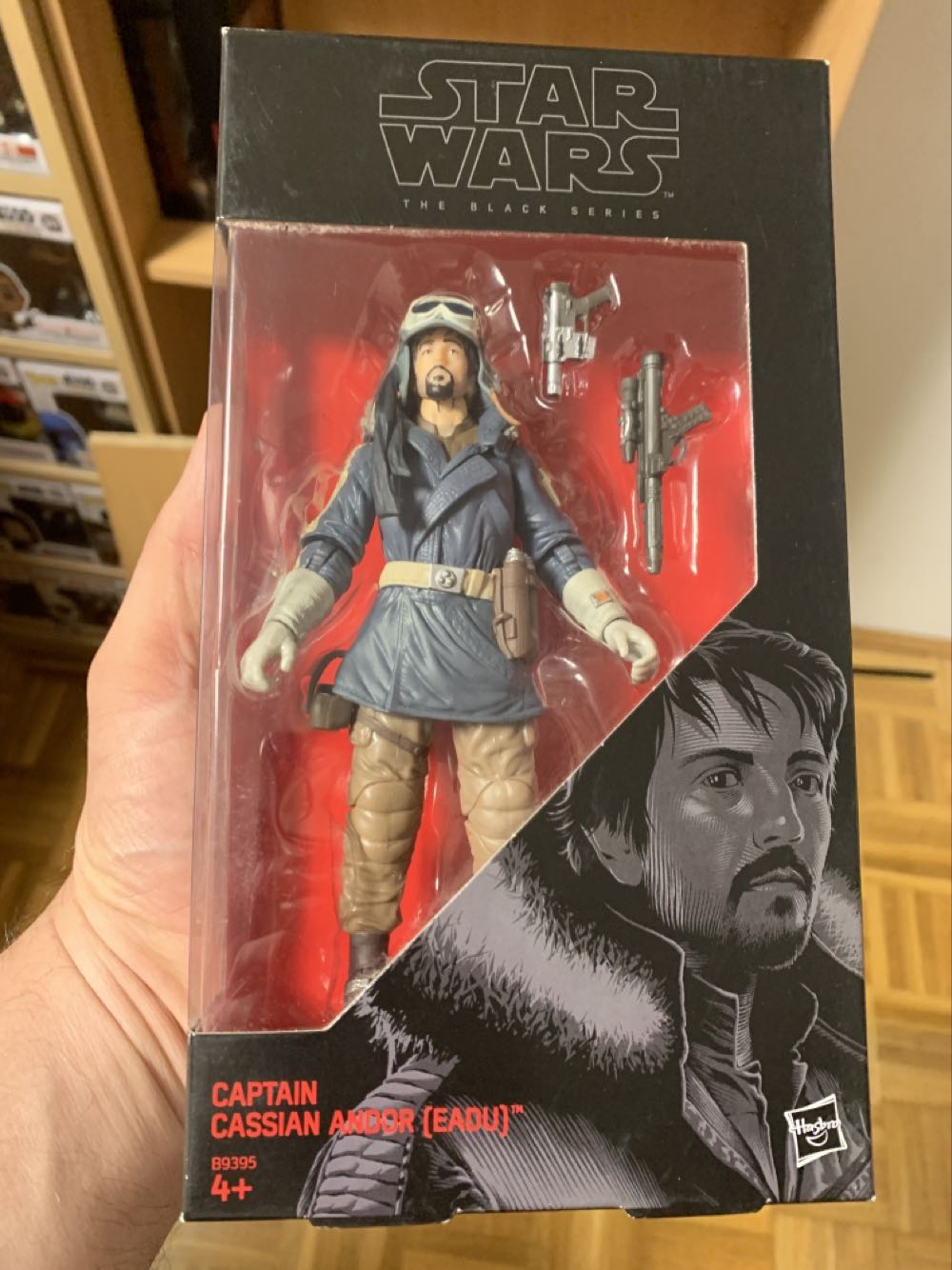 Captain Cassian Andor (Eadu) - Hasbro (Star Wars Black Series 6”) action figure collectible [Barcode 5010994916589] - Main Image 1