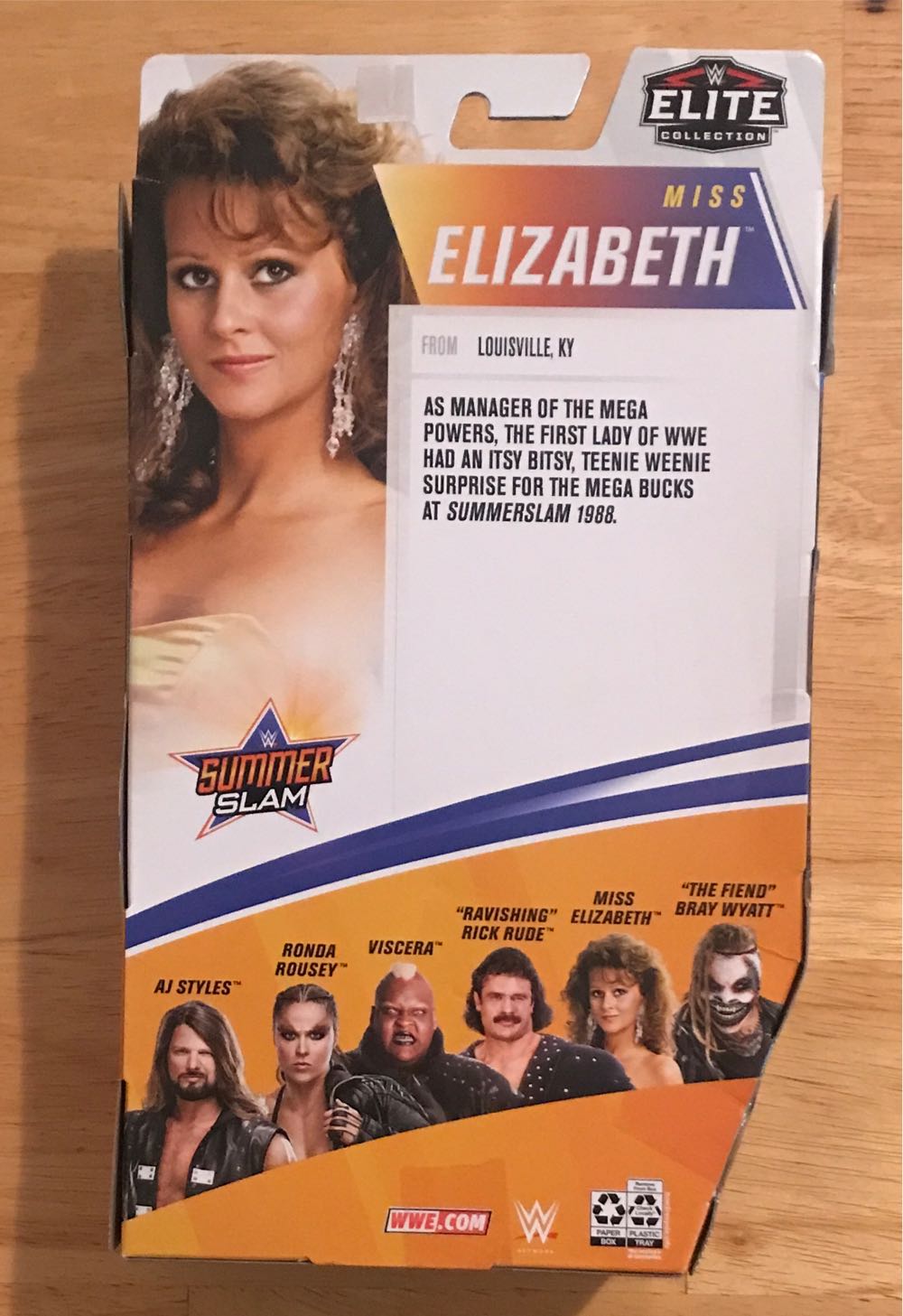 WWE: Miss Elizabeth - Mattel (Elite Collection Summer Slam) action figure collectible [Barcode 887961949728] - Main Image 2