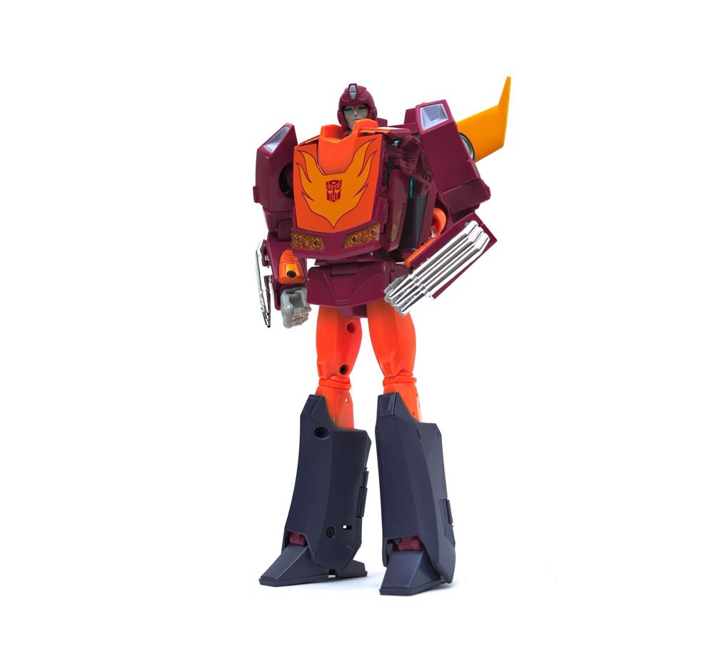 Transformers MP-28 Hot Rodimus (Cybertron Cavalier) - Takara Tomy (Transformers Masterpiece Takara) action figure collectible [Barcode 4904810844686] - Main Image 2