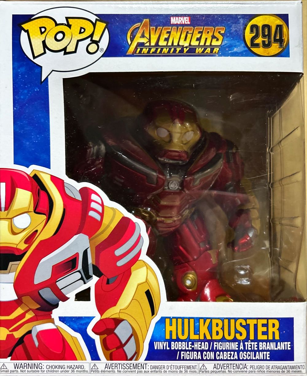 Hulkbuster - Funko Pop (Superhero) action figure collectible [Barcode 2100128236096] - Main Image 2
