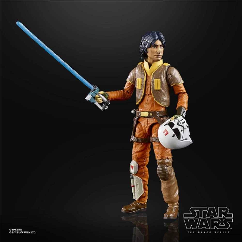 Ezra Bridger (Rebel’s) - Hasbro (Star Wars Black 6”) (Star Wars - Rebels) action figure collectible [Barcode 5010993744206] - Main Image 4