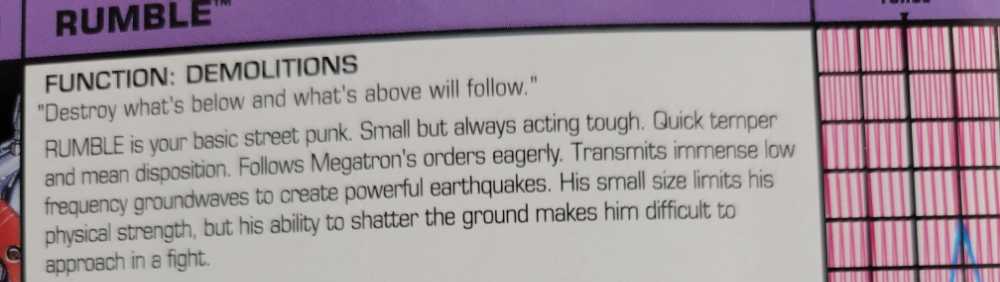 TF The Transformers: Decepticon Ravage & Rumble - Hasbro (The Transformers) action figure collectible [Barcode 630509778188] - Main Image 4