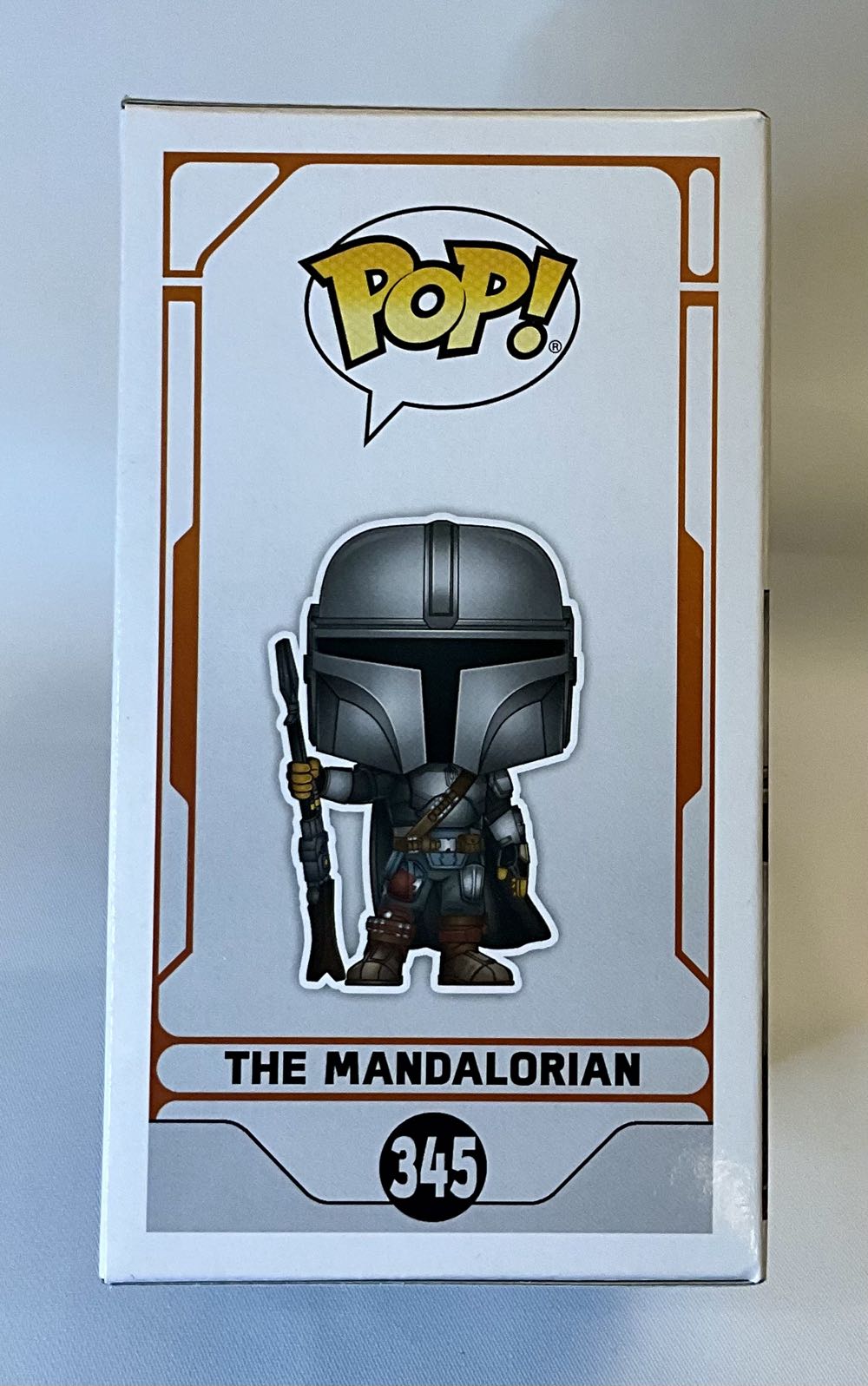 FUNKO: The Mandolorian #345  (Funko Pop!) action figure collectible [Barcode 889698455459] - Main Image 3