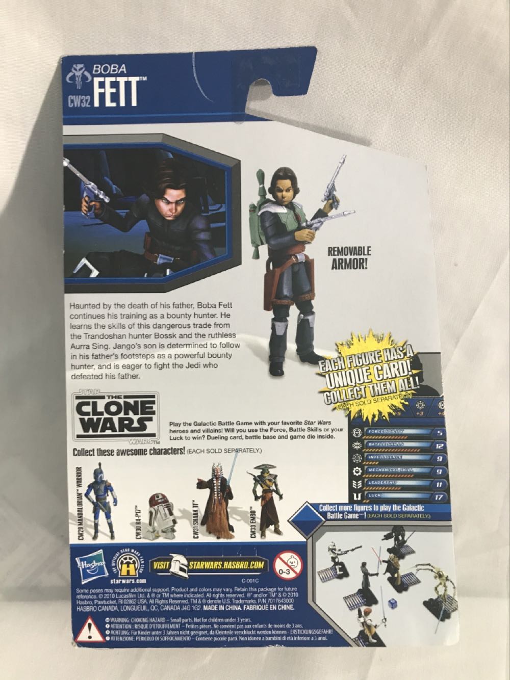 Boba Fett - Hasbro (Star Wars: The Clone Wars) action figure collectible [Barcode 653569551935] - Main Image 2