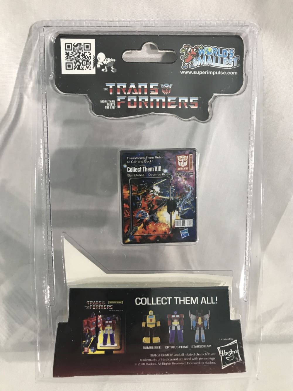 World’s Smallest: Starscream - Super Impulse (World’s Smallest: Transformers) action figure collectible [Barcode 810010991171] - Main Image 2