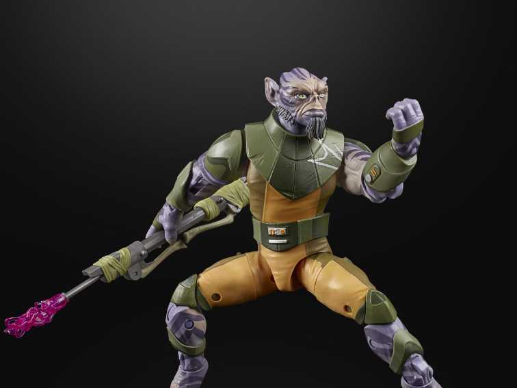 Garazeb Orrelios “Zeb” - Hasbro (Star Wars: Black Series) action figure collectible [Barcode 5010993699636] - Main Image 4