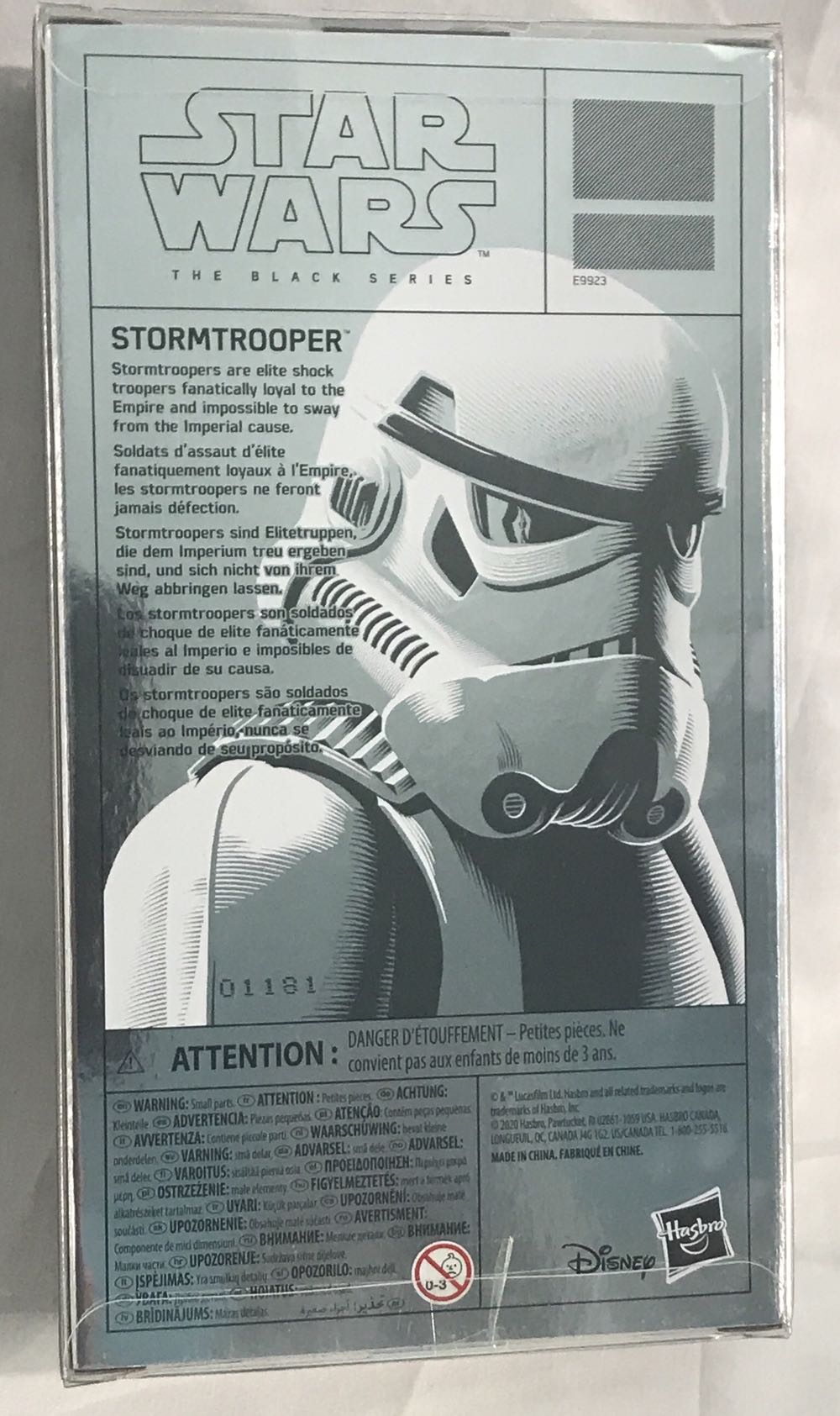 Stormtrooper - Hasbro (Star Wars - The Black Series) action figure collectible [Barcode 5010993734474] - Main Image 2
