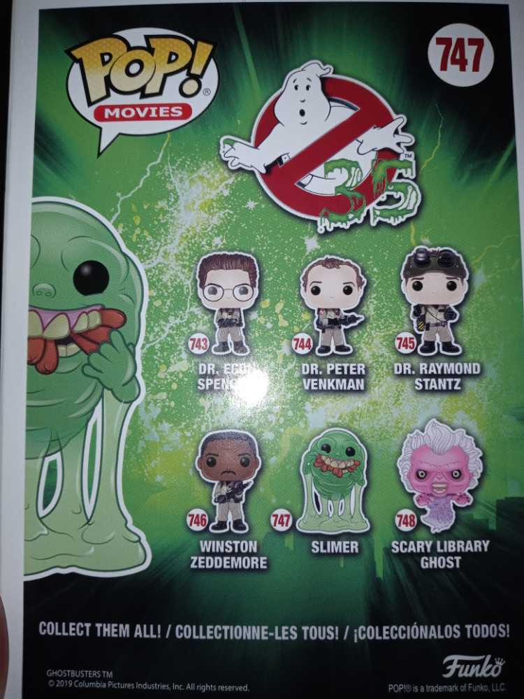 Funko! Pop 747 Slimer Translucent - Funko (Funko Pop! Movies) action figure collectible [Barcode 889698397827] - Main Image 2