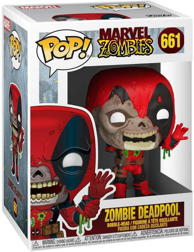Funko Marvel Zombies 661 Zombie Deadpool - Funko Pop! Marvel Zombies (Marvel Zombies) action figure collectible [Barcode 889698491266] - Main Image 3