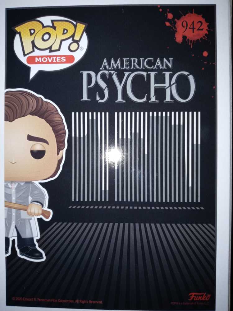 Patrick Bateman (Limited Edition Chase) - Funko (American Psycho) action figure collectible [Barcode 889698463799] - Main Image 2