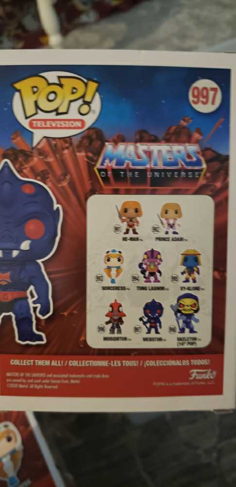 MOTU- Webstor Funko 997  (Funko Pops) action figure collectible [Barcode 889698484077] - Main Image 2