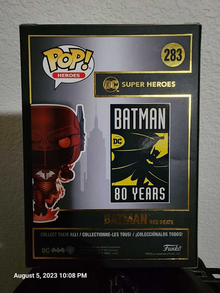 Funko Pop: Batman Red Death - Funko (DC Comics) action figure collectible [Barcode 889698402262] - Main Image 3