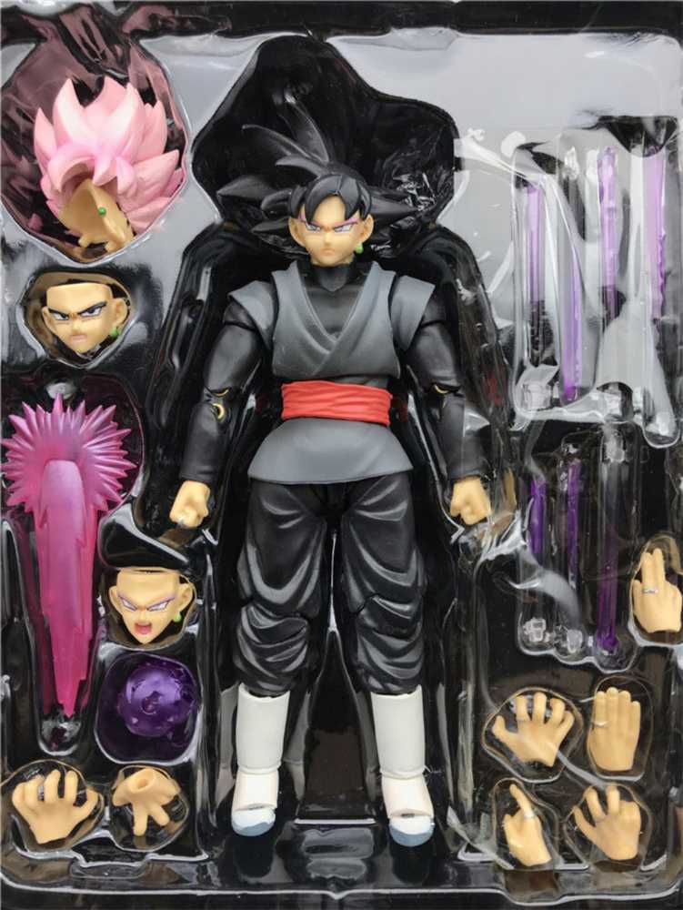 Dragon Ball Super Goku Black SSGR (Event Exclusive) - Tamashii Nations - Bandai Spirits (Dragon Ball Super-S.H. Figuarts) action figure collectible [Barcode 4573102567970] - Main Image 3