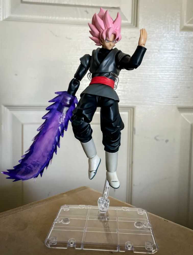 Dragon Ball Super Goku Black SSGR (Event Exclusive) - Tamashii Nations - Bandai Spirits (Dragon Ball Super-S.H. Figuarts) action figure collectible [Barcode 4573102567970] - Main Image 4