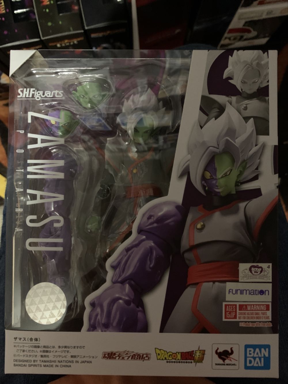 ZAMASU POTARA - Tamashii Nations - Bandai Spirits (Dragon Ball Super) action figure collectible [Barcode 4573102557834] - Main Image 1