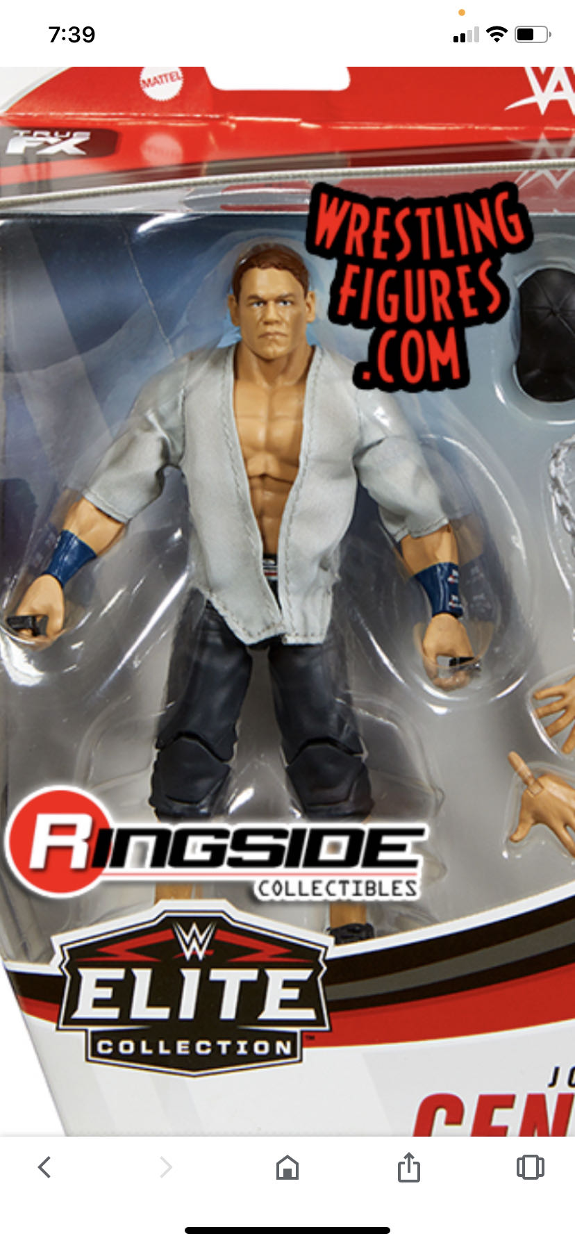 John Cena - WM35  (WWE Elite Series 76) action figure collectible - Main Image 2