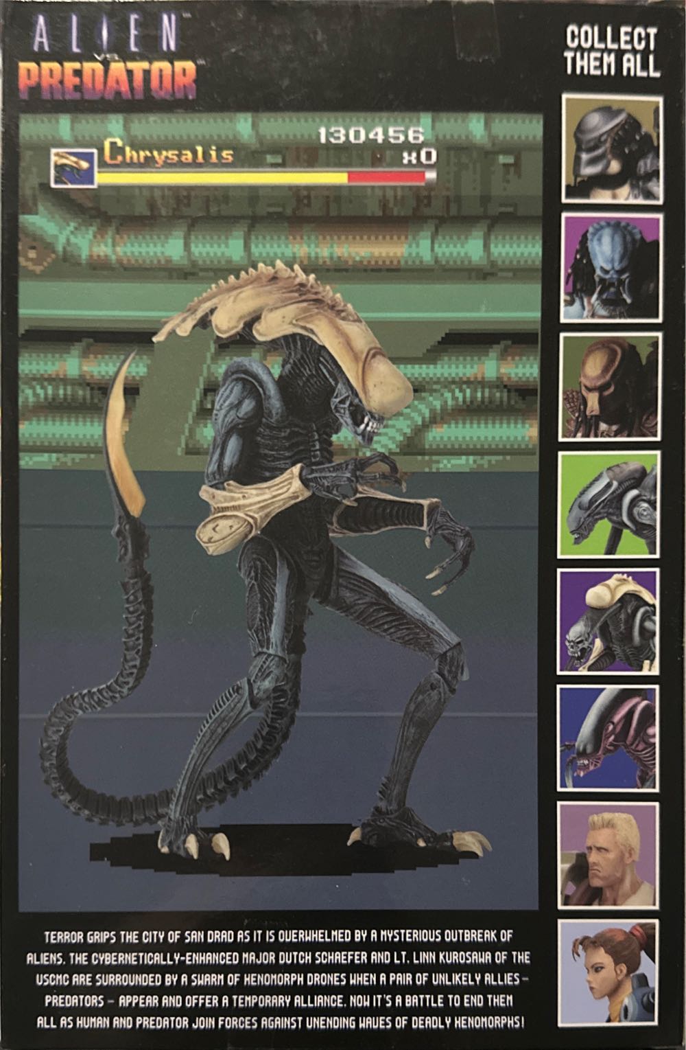 Chrysalis Alien  - Neca (Alien vs Predator) action figure collectible [Barcode 634482516782] - Main Image 4